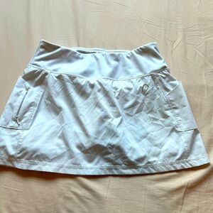 Head athletic white skirt size xs